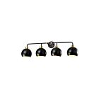 Young Lighting 1372WL4-BK Black and gold Wall Lamp