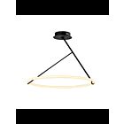 Young Lighting 2077C24 Black 27W LED Flush Mount