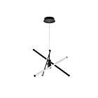 Young Lighting 2079C-BK Sand Black 45W LED Chandelier