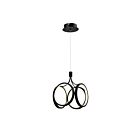 Young Lighting 2084C Sand Black 24W LED Chandelier