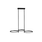 Young Lighting 2089C3 Sand Black 34W LED Chandelier