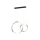Young Lighting 2094C2 Sand Black 58W LED Chandelier