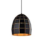 Young Lighting 3044P-M-BK Black Pendant