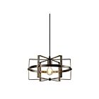Young Lighting 3061P Industrial Black 1-Light Pendant