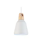 Young Lighting 3062P-WH White 1-Light Pendant