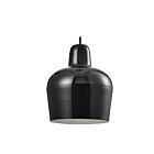 Young Lighting 3096P Glossy Black 1-Light Cord Pendant