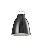 Young Lighting 3099P Glossy Black 1-Light Cord Pendant