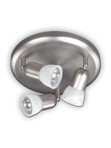 Canarm James 3 Lights Brushed Pewter Fixture ICW356A03BPT10