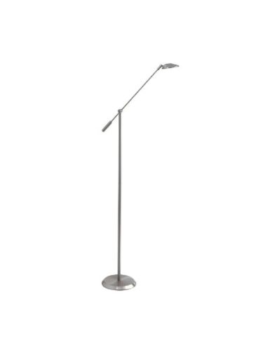 Kendal Lighting FL6001-SN SIRINO Satin Nickel Floor Lamp