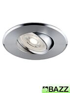 bazz flex low-profile 6.5w led recessed light aluminium 323lpl7a4 (4-pk)