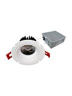 Ortech SLIM-RG4-5CCT 15W White 4" LED Slim Regress Downlight CCT Selectable
